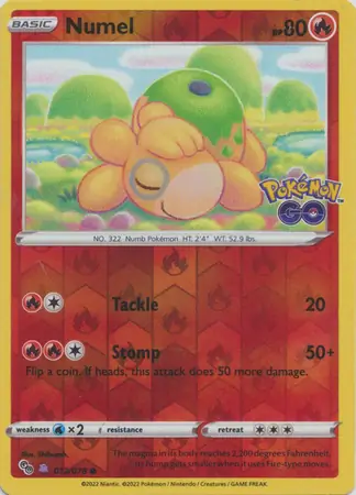 Numel (Reverse Holo Ditto)