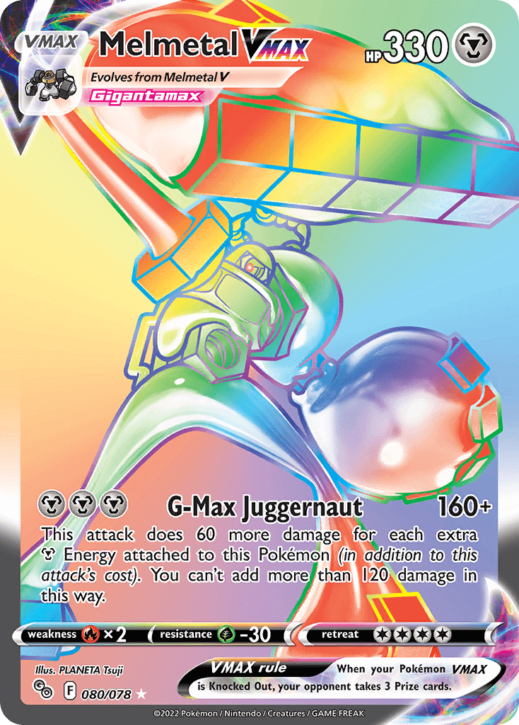 Melmetal VMAX (Secret Rainbow)
