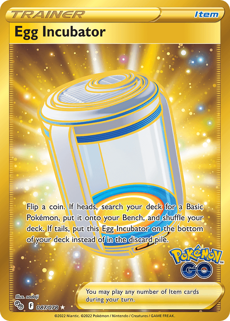 Egg Incubator (Secret Gold)
