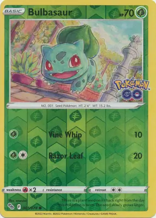 Bulbasaur (Reverse Holo)