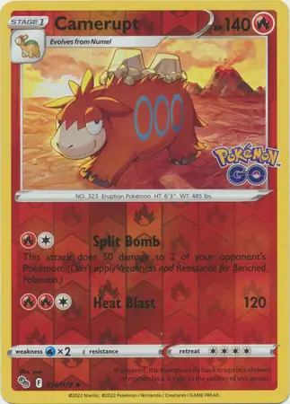 Camerupt (Reverse Holo)