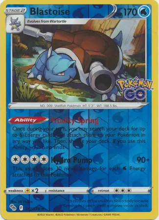 Blastoise (Reverse Holo)