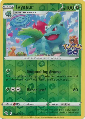 Ivysaur (Reverse Holo)
