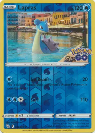 Lapras (Reverse Holo)