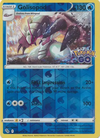 Golisopod (Reverse Holo)
