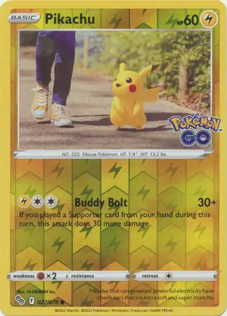 Pikachu (Reverse Holo)