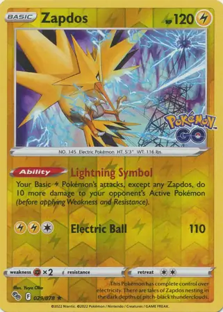 Zapdos (Reverse Holo)