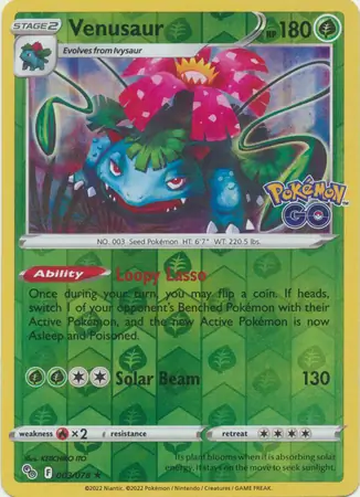 Venusaur (Reverse Holo)