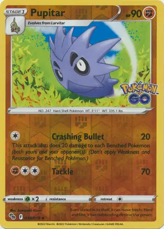 Pupitar (Reverse Holo)