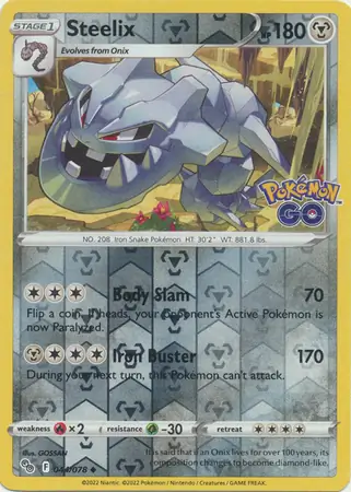 Steelix (Reverse Holo)