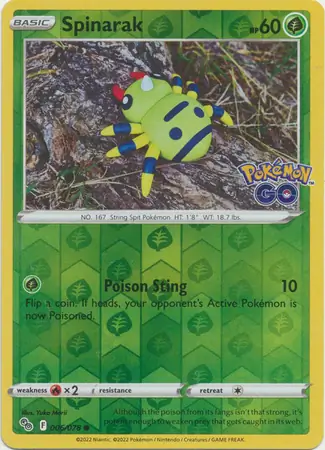 Spinarak (Reverse Holo)