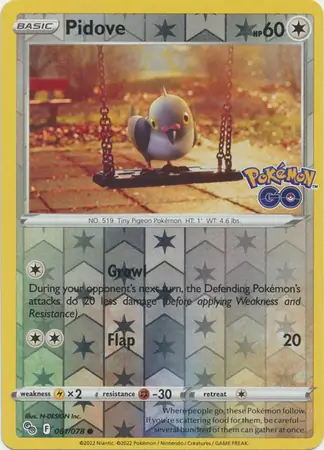 Pidove (Reverse Holo)