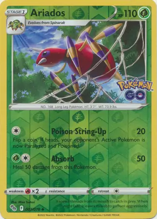 Ariados (Reverse Holo)