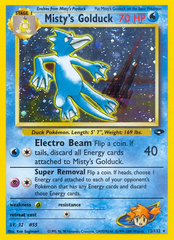 Misty's Golduck (Holofoil)