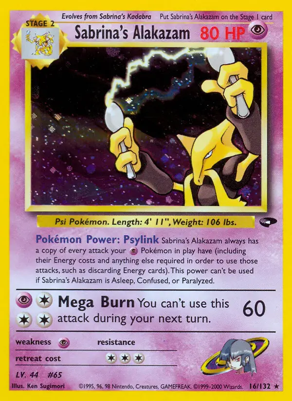 Sabrina's Alakazam (Holofoil)