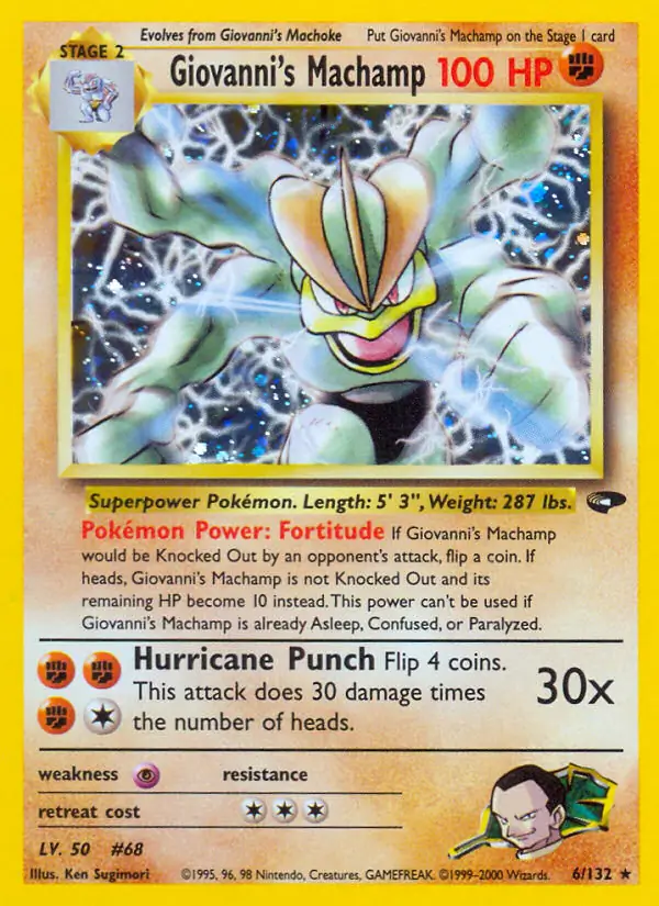Giovanni's Machamp (Holofoil)