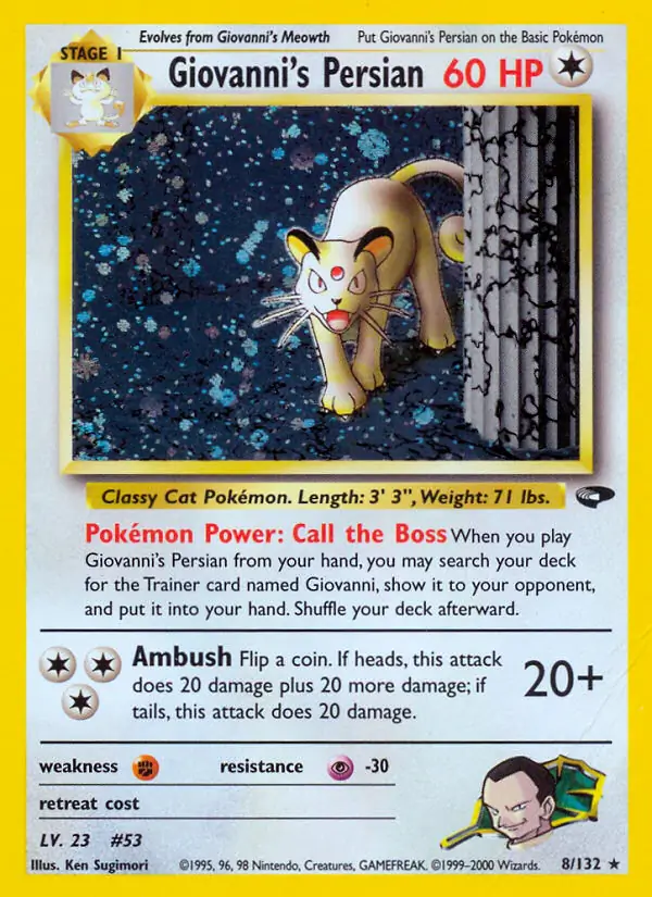 Giovanni's Persian (Holofoil)