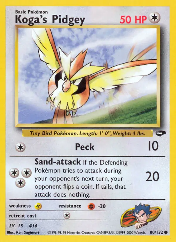 Koga's Pidgey (lv 15)