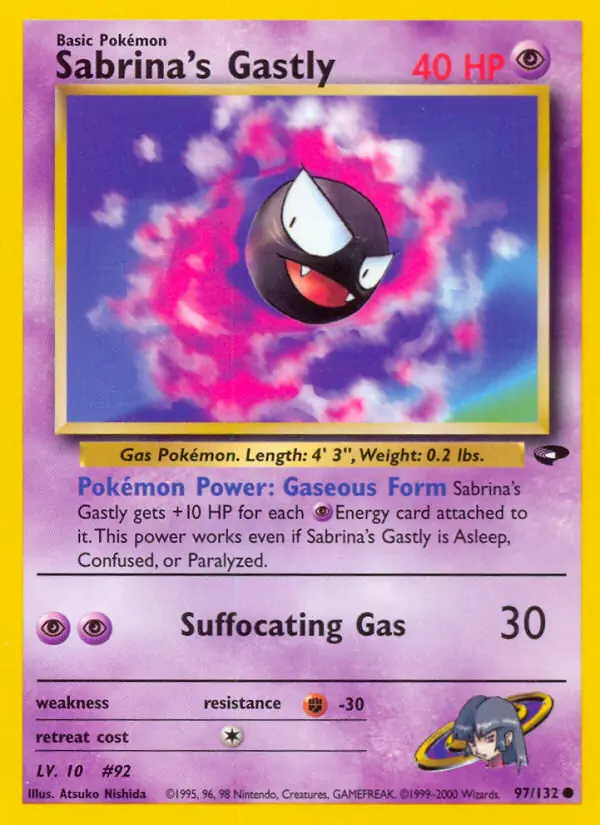 Sabrina's Gastly (lv 10)