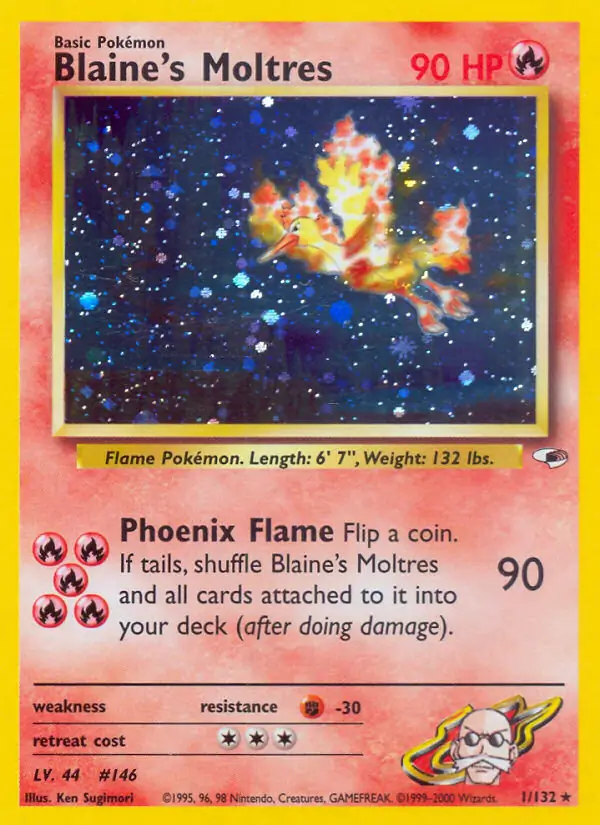 Blaine's Moltres (Holofoil)