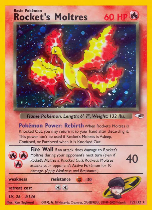 Rocket's Moltres (Holofoil)