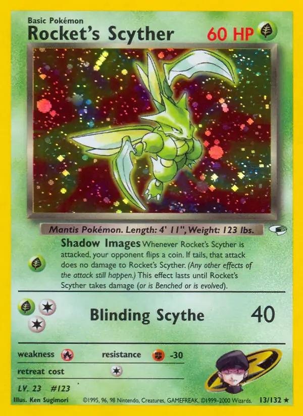 Rocket's Scyther (Holofoil)