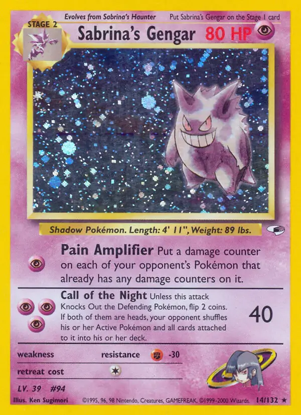 Sabrina's Gengar (Holofoil)