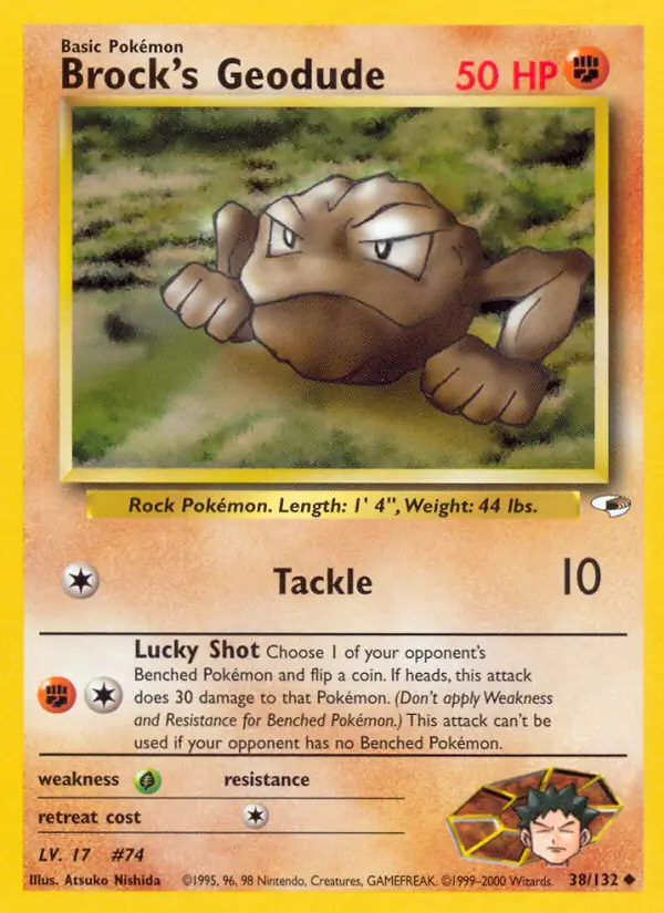 Brock's Geodude (lv 17)