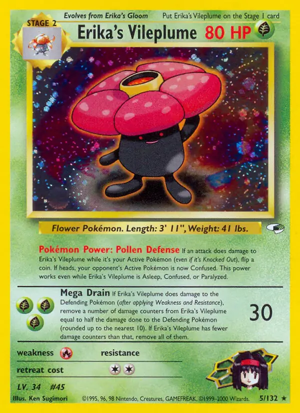 Erika's Vileplume (Holofoil)