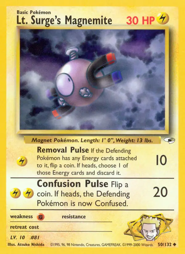 Lt. Surge's Magnemite (lv 10)