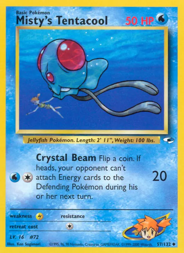 Misty's Tentacool (lv 16)