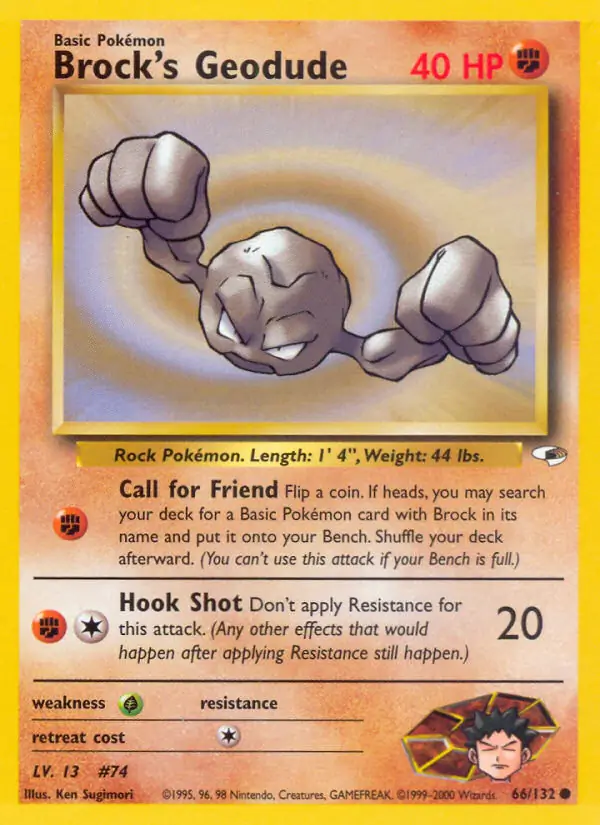 Brock's Geodude (lv 13)