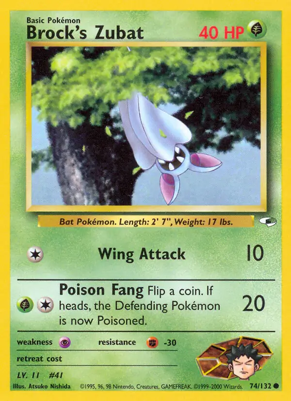 Brock's Zubat (lv 11)
