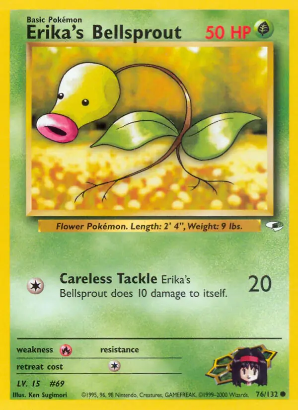 Erika's Bellsprout (lv 15)