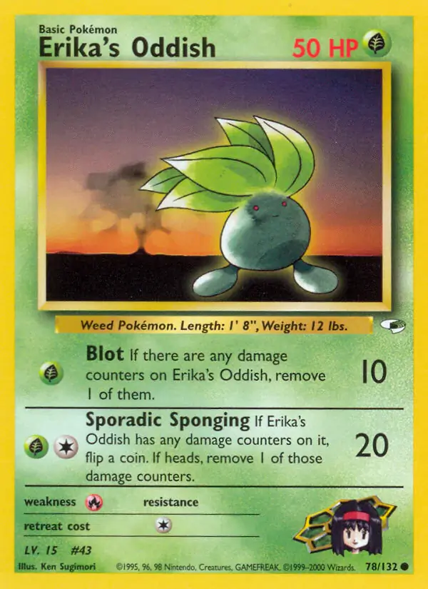 Erika's Oddish (lv 15)
