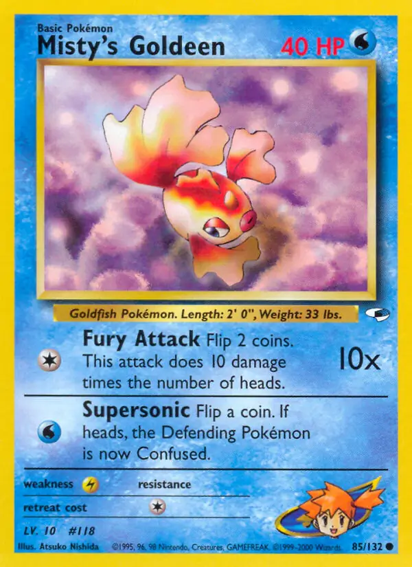 Misty's Goldeen (lv 10)