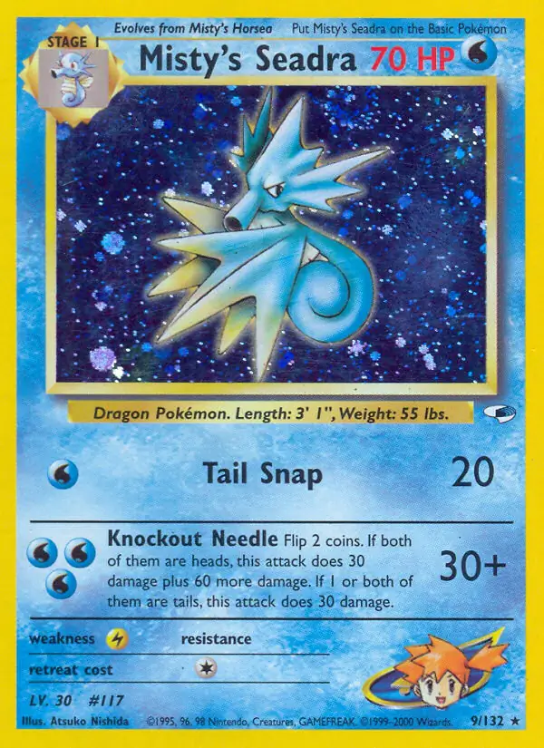 Misty's Seadra (Holofoil)