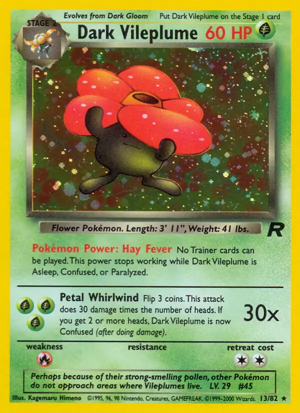 Dark Vileplume (Holo)