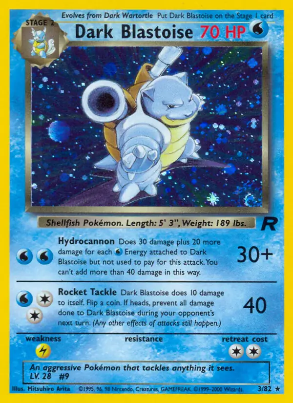Dark Blastoise (Holo)